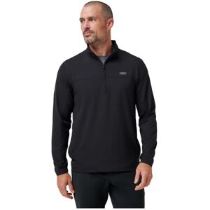 Travis Mathew Wanderlust quater zip pánská bunda, černá, pánské, XL Image