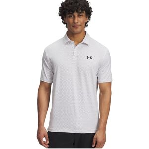 Under Armour T2G Printed pánské polo, bílo/šedé, pánské, M Image