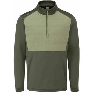 PING Golf Ping Astbury fleece pánská bunda, dark olive/lichen, pánské, XXL Image