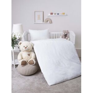 MKLuzkoviny.cz Povlečení mikroplyš do postýlky Exclusive – Laura bílá Image