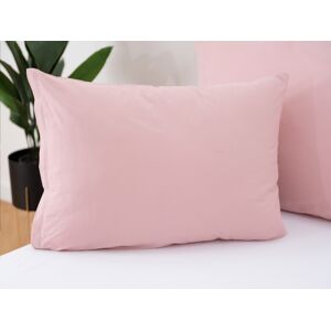 MKLuzkoviny.cz Bavlněný povlak na polštář Renforcé 50 × 70 cm – Jasmine starorůžová Image