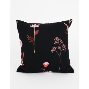 MKLuzkoviny.cz Bavlněný povlak na polštář Renforcé 40 × 40 cm - Vlčí máky černé Image