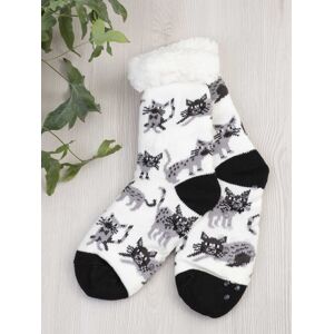 MKLuzkoviny.cz Beránkové ponožky - Kočičky vel. 35 - 38 EU Image