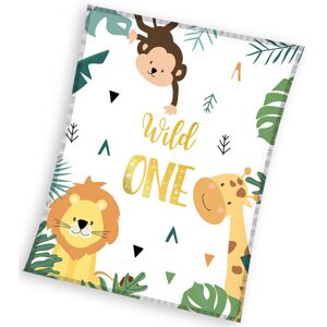 Tiptrade Dětská mikroplyšová deka 110 x 140 cm - Safari Image