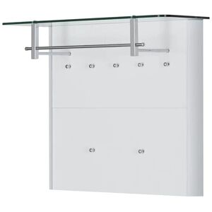 Höffner Garderobenpaneel Juno ¦ weiß ¦ MDF-Platte ¦ Maße (cm): B: 96 H: 78 T: 33.0 Image
