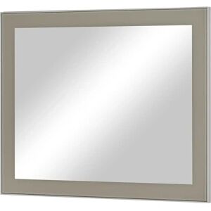 Höffner Spiegel 80 x 60 cm Duna ¦ beige ¦ Glas,Aluminium,Holzwerkstoff ¦ Maße (cm): B: Image