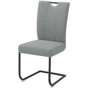 Höffner Polsterschwingstuhl 3061 ¦ grau ¦ Maße (cm): B: 46 H: 99 T: 56.0 Image