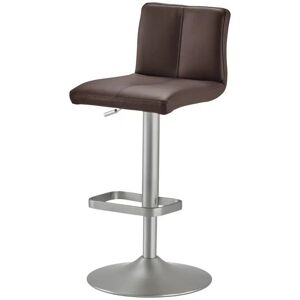 Höffner Barhocker Leder MyTina ¦ braun ¦ Maße (cm): B: 44 T: 38.0 Image