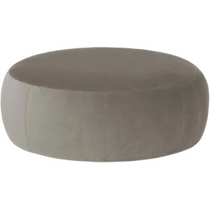 Höffner Samt Hocker Amadi ¦ grau ¦ Maße (cm): B: 105 H: 40 Image