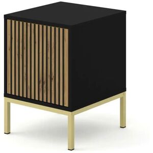 Höffner Nachttisch ¦ schwarz ¦ Maße (cm): B: 40 H: 55 Image