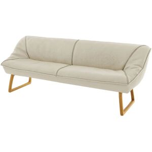 Koinor Polsterbank Leder Alino ¦ beige ¦ Maße (cm): B: 228 H: 89 T: 77.0 Image