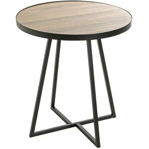 Höffner Beistelltisch Hanau ¦ schwarz ¦ Maße (cm): H: 52 Ø: 48 Image