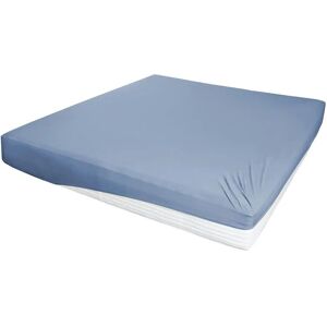 Höffner Jersey-Elasthan Boxspringbetttuch ¦ blau ¦ Maße (cm): B: 190 H: 26 Image