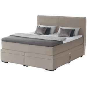 Boxspringbett mit Bettkasten Boxi Urban ¦ beige ¦ Maße (cm): B: 180 H: 125 Image