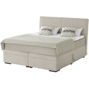Boxspringbett mit Bettkasten Boxi Urban ¦ beige ¦ Maße (cm): B: 160 H: 125 Image