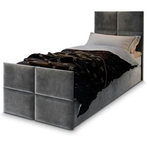 MASSENO Boxbett mit Bettkasten Ariel ¦ grau ¦ Maße (cm): B: 100 H: 98 Image