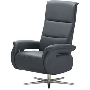 Wohnwert Relaxsessel Echtleder Mira ¦ blau ¦ Maße (cm): B: 81 H: 119 T: 93.0 Image