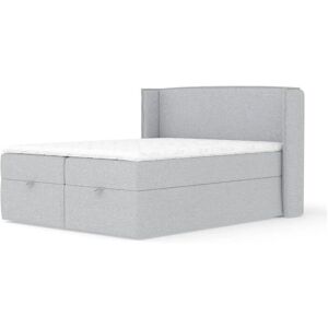 maison de rêve Boxspringbett mit Stauraum Passion ¦ grau ¦ Maße (cm): B: 198 H: Image