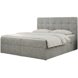 Höffner Boxbett mit Bettkasten Erni ¦ grau ¦ Maße (cm): B: 160 H: 110 Image