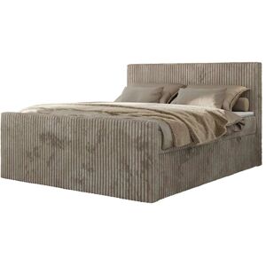 Höffner Boxbett mit Bettkasten Tiliano Duo ¦ braun ¦ Maße (cm): B: 184 H: 119 Image