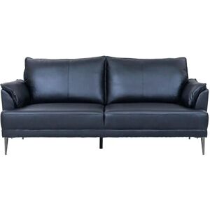 Furnhouse Einzelsofa aus Echtleder Soul ¦ schwarz ¦ Maße (cm): B: 195 H: 88 Image