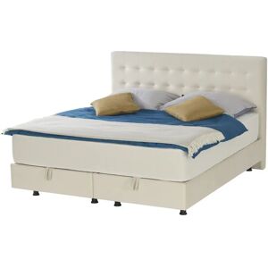 Höffner Polsterbett mit Stauraum Genua ¦ beige ¦ Maße (cm): B: 185 H: 120 Image