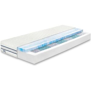 IRISETTE Tonnentaschenfederkernmatratze Gel-active® TTFK ¦ weiß ¦ Maße (cm): B: Image