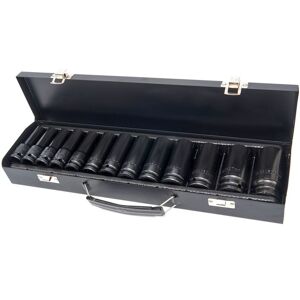 HBM langer metrischer Schlag-Steckschlüsselsatz 1/2 Zoll, 13-teilig Image