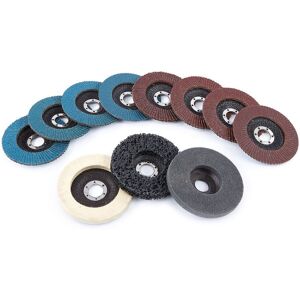 HBM 11-teiliger Schleif- und Poliersatz für Winkelschleifer Image