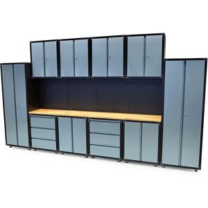 HBM Premium-Werkstattsystem, 16-teilig, grau Image