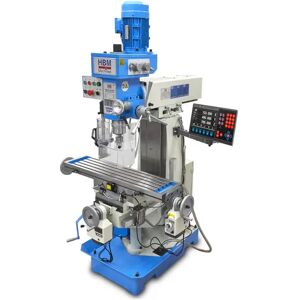 HBM BF 60 Profi-Fräsmaschine mit 3-Achsen-LCD-Digital-Lesesystem Image