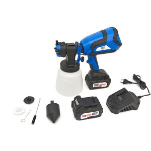 HBM 20 Volt 4.0AH Tragbarer elektrischer Farbspritzer inklusive 2 Batterien mit 1000 ML Tank Image