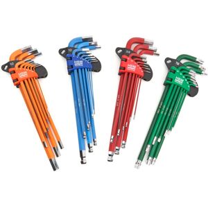 HBM 36-teiliger Profi-sechskantschlüssel-Satz MM, INCH, TORX Image