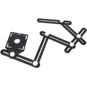 HBM 6-Wege-Multifunktions-Winkelmesser, Universal-Winkelmesser für Löcher Image