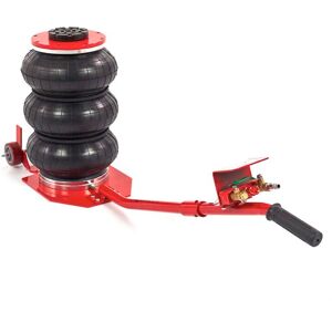 HBM 3 Tonnen Pneumatischer Wagenheber, Dreifachbeutel Luftheber 145 - 400 mm. Image