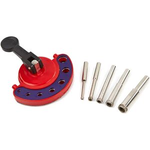 HBM Diamant-Bohrer-Set, Lochsägen-Set inklusive Bohrlehre mit Saugnapf 6 - 8 MM Image