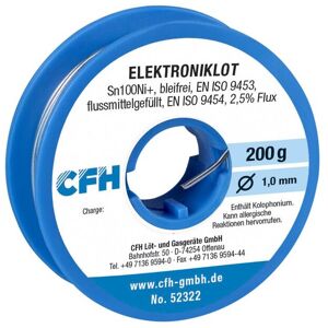 CFH 200 Gramm Elektroniklot EL 322 bleifrei Image