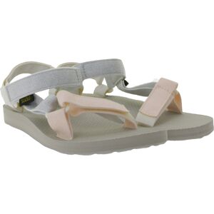 TEVA Original Universe Damen Trekking-Sandale leichte Freizeit-Schuhe glitzernd Outdoor-Sandale 1135370/PMML Silber/Rosa/Grau - weiblich - Size: 43 Image