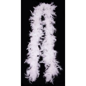 Amscan Weiße Federboa Hollywood 1,8m OS - Weiß Wir machen Party.de Weiß OS Image