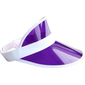 fashion4fun Sportliches Sonnenvisier Lila Wir machen Party.de Lila OS Image