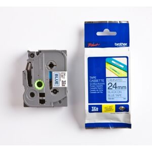 Original Brother TZE551 P-Touch Farbband schwarz auf blau Laminat 24mm x 8m Image