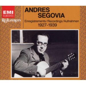 Andres Segovia - GEBRAUCHT Segovia Guitar Recital-1927-39 - Preis vom 07.07.2026 03:23:46 h Image