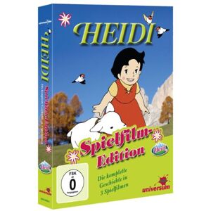 Isao Takahata - GEBRAUCHT Heidi - Spielfilm-Box (3 DVDs) - Preis vom 07.07.2026 03:23:46 h Image