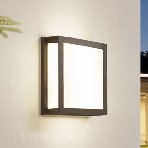 Aussenwandleuchte Sivana Lindby, dimmbar, schwarz, Aluminium, Modern, Wandleuchte außen Image