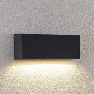 LED Aussenwandleuchte Jarte Lindby, schwarz, Kunststoff, Modern, LED Wandleuchte außen Image