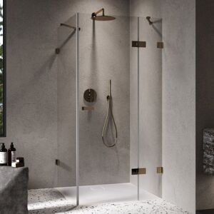 ALLUVION Imperium Schwingtür mit festem Segment und Seitenwand 70-120 x 120-200 cm Image