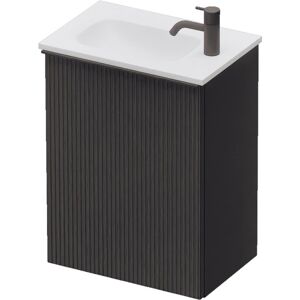 burgbad Fiumo 2.0 Mineralguss-Waschtisch mit Waschtischunterschrank 47 cm, mit Griff G0200 Image