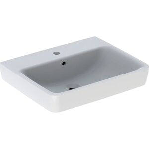 Geberit Renova Plan Waschtisch 60 cm, mit 1 Hahnloch, mit Überlauf Image