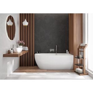 Hoesch iSENSI MONOLITH Eckbadewanne 180 x 80 cm, rechte Ausführung, mit Überlaufbefüllung weiß Image 2