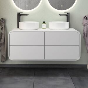 Megabad Profi Collection Pure Arc Waschtischunterschrank 120 cm, Waschtisch links und rechts Image
